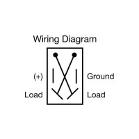 Jr Products 13635 12V 5Th Wheel/Tongue Rv Jack Switch - 13635 - 342-13635F1